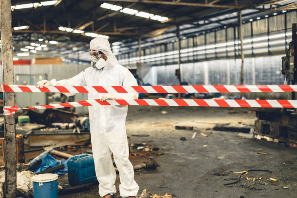 Professional Unattended Death Cleanup technician working in Keene, NH